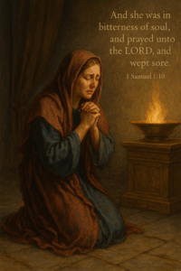 Hannah Praying to God