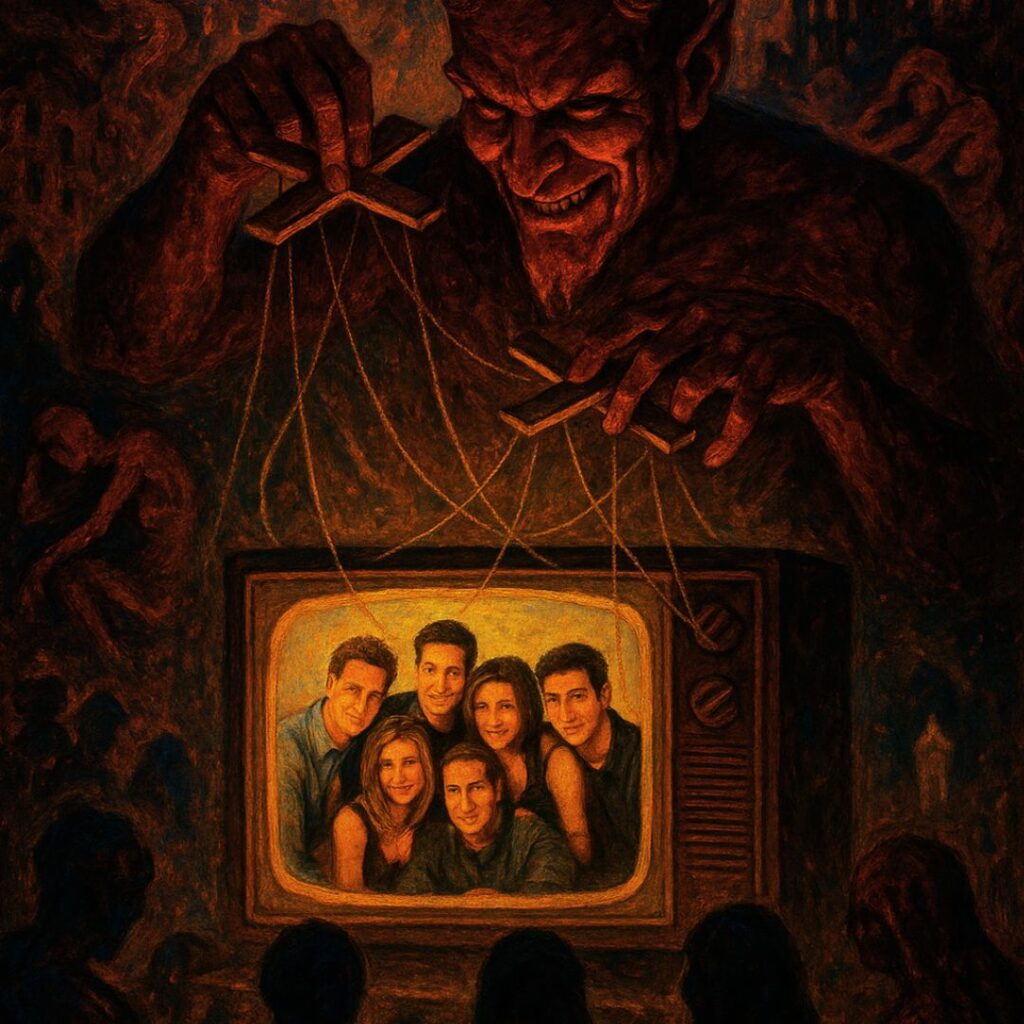 Satan Using Friends As A Puppit