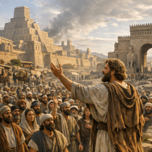 jonah preaching to nineveh