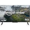 Amazon Ember 43 4-Series with Fire TV (newest model), 4K Ultra HD smart TV with Alexa Remote, HDR10+, fast processor, Dolby Audio, Ambient Experience, free and live TV, find shows faster with Alexa+